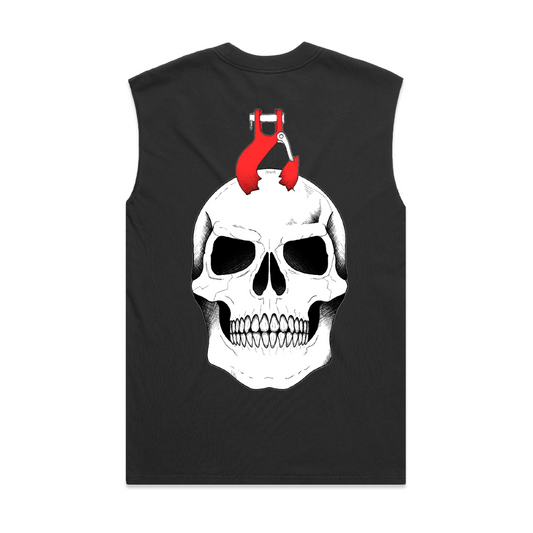 Skull Tank - Black